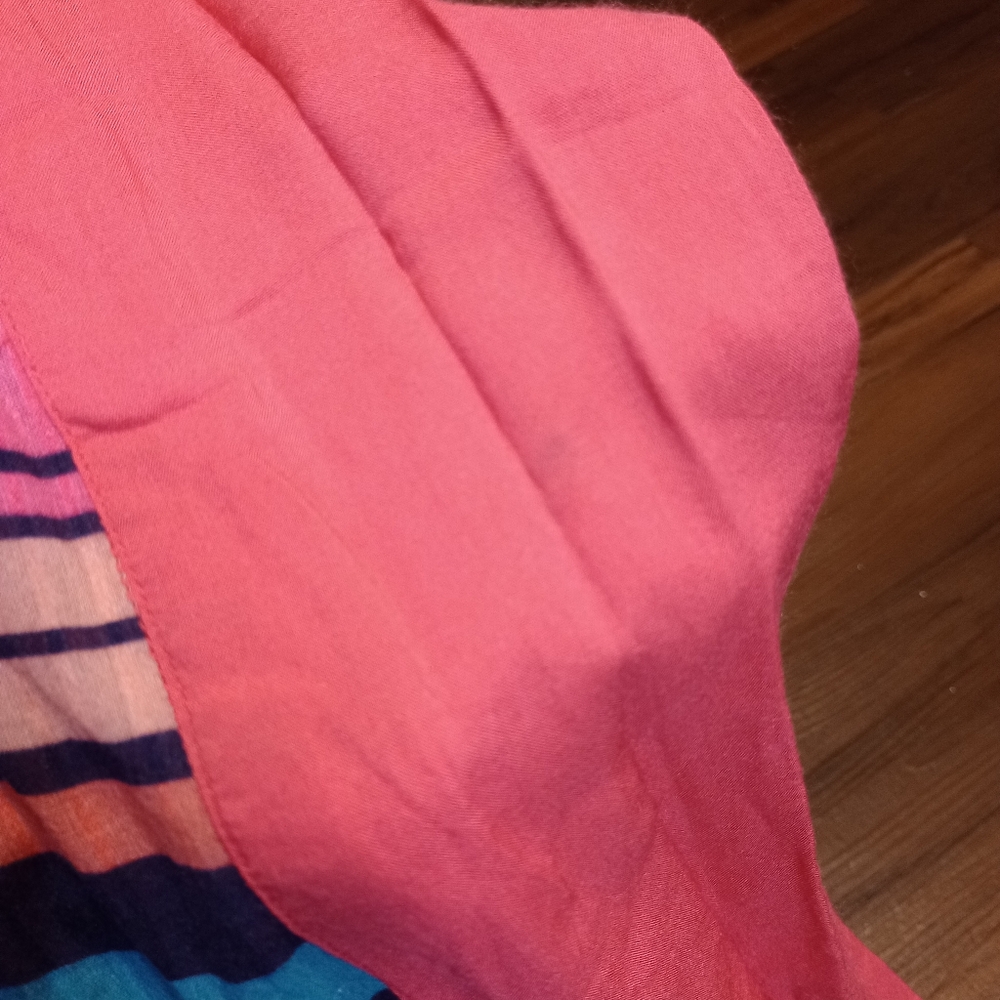 Anthropologie Conditions Apply Striped Cover-Up Kaftan Kimono One Size - Picture 10 of 10